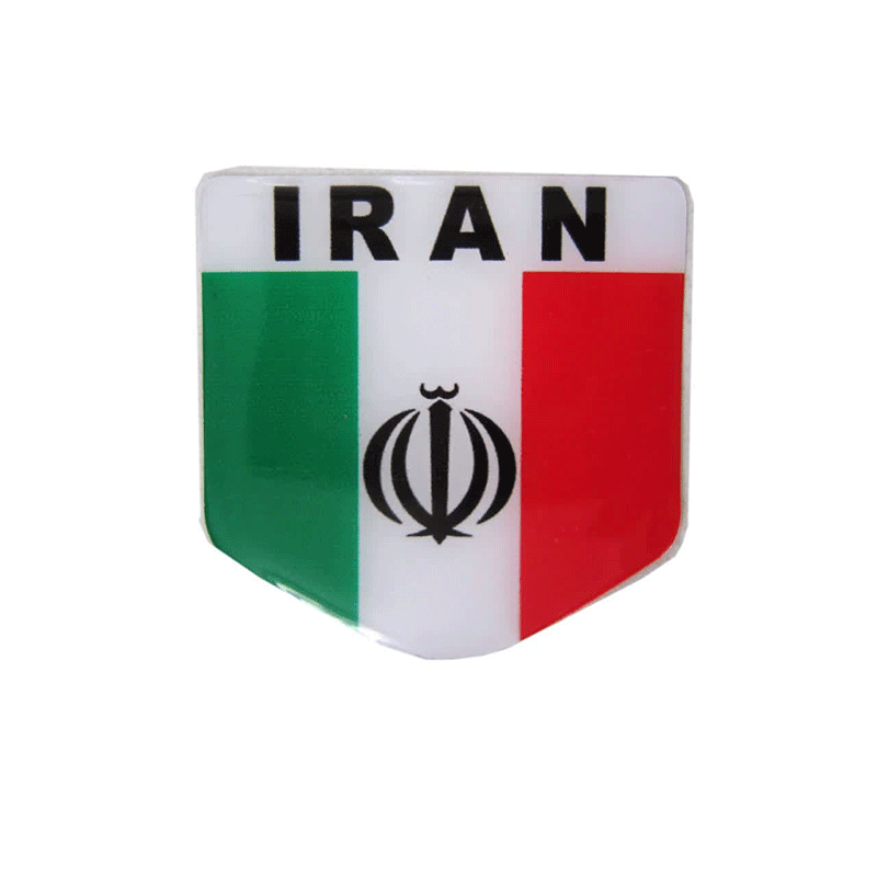 برچسب خودرو طرح طرح پرچم ایران