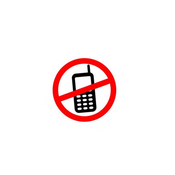 برچسب خودرو طرح استفاده از تلفن همراه ممنوع