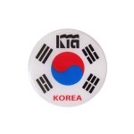 برچسب گرد خودرو طرح پرچم کره